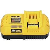 DEWALT DCB118R 20V MAX/60V MAX FLEXVOLT 8 Amp Fast Charger (Renewed)