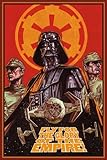 Star Wars - Movie Poster (Emperial Flight Academy Promotional Poster - Fly For The Glory Of The Empire) (Darth Vader) (Size: 24