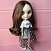 DoubleWood 12inch Dolls Clothes Accessories 1Set= Long Letter T-Shirt + Lace Dress 1/6 Fashion Doll Clothing Suit for Blythe Takara Azone Dress Up for 11.5 Inch Girl Doll