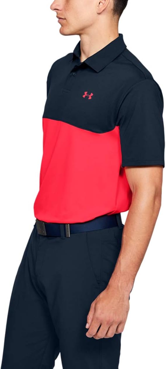 men's ua performance 2.0 colorblock polo