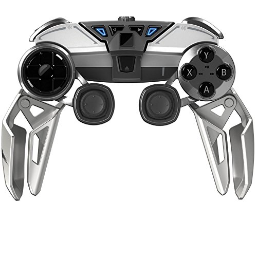 Mad Catz L.Y.N.X.9 Mobile Hybrid Controller with Bluetooth Technology for Android Smartphones, Tablets and PC - Gloss White