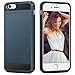 Vofolen Upgraded Case Holder ID Slot Pocket Dual Layer Hybrid Cover Shockproof Matte Navy
