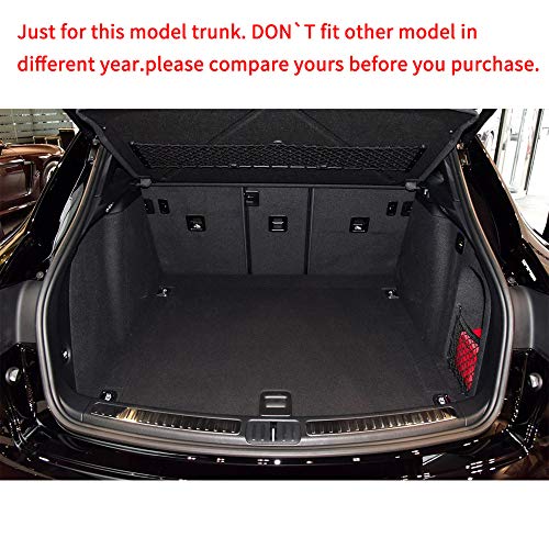 Tuqiang Op maat gemaakte kofferbakmatten voor Macan 2014-2018 3D-volledige bedekking, leer, kofferbakbescherming… - Afbeelding 3