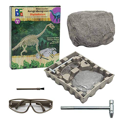 winemana Dinosaur Excavation Kit for Kids, Dino Fossil Dig Kit s Dinosaur Skeleton for Children's Excavation Science Education DIY Toys (Diplodocus)