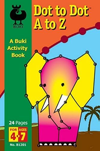 Buki Dot to Dot A to Z Activity Book