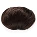 Onedor® Synthetic Big Hair Bun Ponytail Extension Chignon Hair Piece Wig (6#-Medium Chestnut Brown)