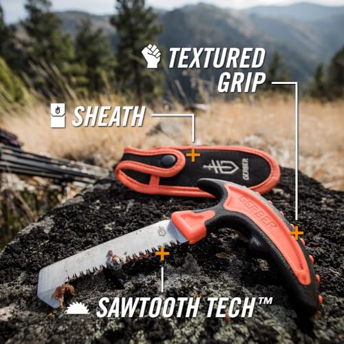 Gerber Vital Pack Compact Folding Saw for Camping and Survival with Sheath photo 12