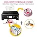 Icinginks Latest Edible Printer Bundle, Includes 50 Edible Sheets, Edible Cartridges, Edible Cleaning Kit, Cake Printer, Edible Ink Printer, Edible Image Printer, Canon Edible Printer