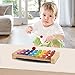 CACA Kids Musical Instrument Gift Set, ASTM Certified and FDA Approved Toddler Musical Toys, Kids Mini Band Musical Instruments Rhythm Xylophone Set for Percussion Toy
