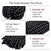 Ronsaen 8 Inch 4 Packs Spring Twist Hair Real Kanekalon Synthetic Crochet Braids Braiding Hair Extensions (8