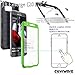 Galaxy J3 2017/J3 Prime/J3 Emerge/J3 Eclipse/Express Prime 2/Luna Pro/Amp Prime 2/Sol 2 Case,COVRWARE [Aegis] Built-in [Screen Protector] Heavy Duty Rugged Holster [Belt Clip][Kickstand] Green