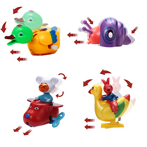 4 JOYIN+Pieces+Assorted+Wind+up+Favors