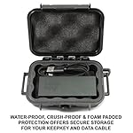 CASEMATIX-Waterproof-Crypto-Wallet-Case-Compatible-with-SecuX-W20-Hardware-Wallet-KeepKey-Bitcoin-Wallet-Cryptocurrency-Bitcoin-Mining-Hardware-and-More-Crypto-Wallets-Hard-Shell-with-Padding
