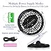 Mini Battery Operated Clip Fan,Sall Portable Fan Powered by Rechargeable Battery or USB Desk Personal Fan for Baby Stroller Car Gym Workout Camping,Black