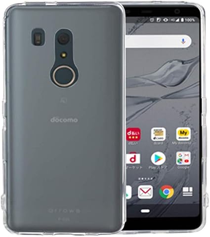 Amazon Co Jp Arrows Be3 F 02l ケース カバー ストラップホール ソフト クリア 耐衝撃 薄型 軽量 透明 Tpu ケース 家電 カメラ