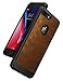 Ringke Flex S Compatible with iPhone 7 Plus Phone Case Superior Tactile Grip Slim Soft PU Leather Vintage Logo Cut Shock Absorption Protection Cover for iPhone 7 Plus - Brown