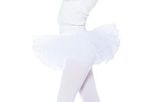 Bezioner Girls Tutu Skirts,Ballet Dance Skirts for Kids,4 Layers Tulle Dress Up for Toddler Girls