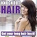 Knockout Hair Fits like a Halo Hair Extensions, 20-Inch, Human, 120 Grams, Darkest Blonde Light Blonde Mix - #12/T-03-20