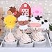 Wolpark 25 PCS Glitter Farm Animal Cake Topper Old Macdonald had a Farm Animal Cupcake Toppers for Farm Themed Birthday Baby Shower Children's Day Party Supplies Decorations