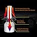 cciyu H4 Led Headlight Bulb, Brighter Cree White Headlamp Conversion Kit Hi/Lo Beam - 8000Lm 80W 6000K Focus Light - 1 Year Warranty(2pcs)