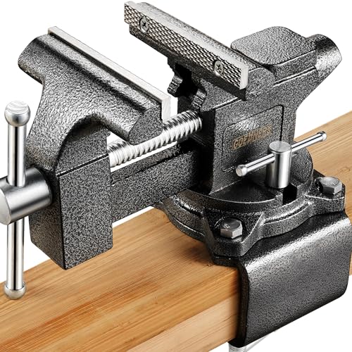 [Upgraded] Multi-Purpose Bench Vise 4-1/2", Table