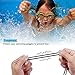 TAGVO 2 Pack Goggle Bungee Strap Kit, Replacement Swimming Goggle Strap - Adjustable, Stretchable, Lightweight, Universal Size