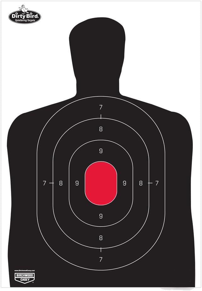 Birchwood Casey Dirty Bird BC27 Silhouette Target (Per 50), 12 x 18-Inch : Hunting Targets And Accessories : Sports & Outdoors