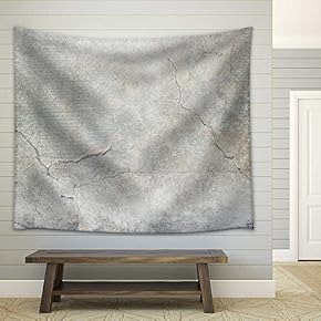 Bright Background Grunge Wall Texture - Fabric Wall Tapestry Home Decor - 51x60 inches