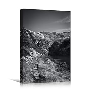 signwin Canvas Wall Art Expressive Landscape Chic Dramatic...