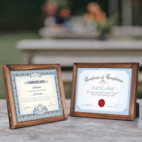 Emfogo Certificate Frames 8.5 x 11 Picture Frames Diploma Frame with