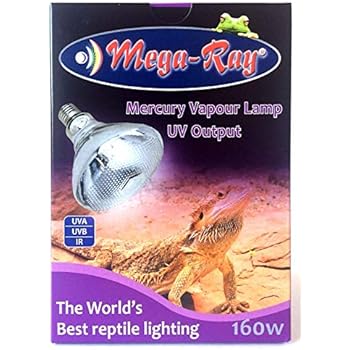 Mega-Ray Mercury Vapor Bulb - 160 Watts (120V)