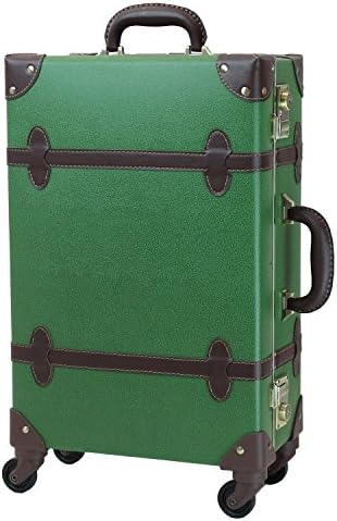 MOIERG Vintage Trolley Luggage 2tone TSA[S] [Green]71-55052-60