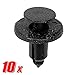 PartsSquare 10x Nylon Front Rear Bumper Auto Body Push Type Car Retainer Clips Fastener Rivet Kit Replacement for Subaru Forester Impreza Legacy