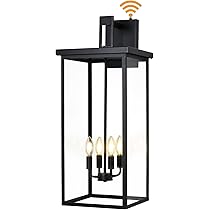 tewei 30in Large Size Dusk to Dawn Outdoor Wall Lights