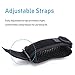 ApudArmis Knee Support Strap for Pain Relief Knee Brace for Patella Tendonitis, Jumpers & Runner, Hiking Basketball - One Size Adjustable, Black