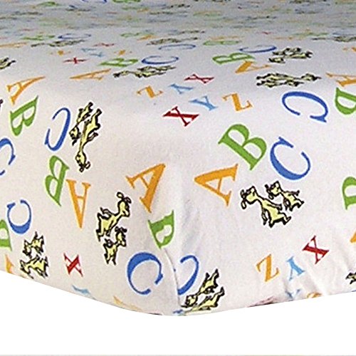 Dr. Seuss ABC Deluxe Flannel Fitted Crib Sheet Pricepulse