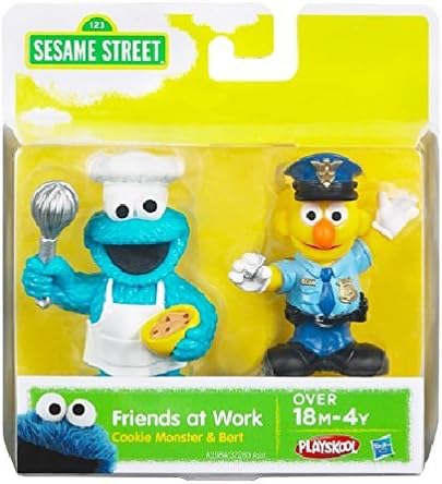 cookie monster plastic toy
