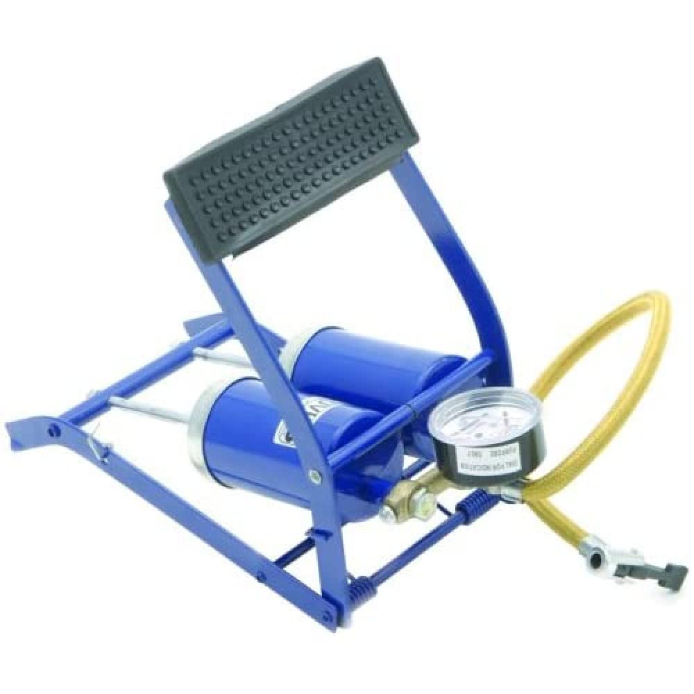 Rolson 42969 Double Cylinder Foot Pump