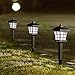Twinkle Star 6 Pack Solar Pathway Lights Outdoor Solar Garden Lights Solar Landscape Lights for Lawn, Patio, Yard, Garden, Walkway