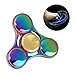 Fidget Spinner Original NiUB5 Small EDC Finger Toy Colorful Metal Helps ADHD Anti-Anxiety for Kid Adult(Rainbow Color)+DIY Kits