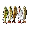 Isafish-Swimbaits-for-Bass-Crankbait-Bionic-Multi-Jointed-4-Segment-Pike-Fishing-Lures-Minnow-Hard-Bait-472-Inch-06-Ounce