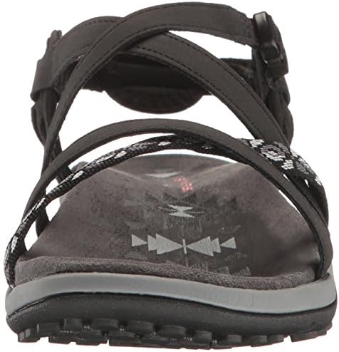 skechers women's reggae slim keep close gladiator sandal