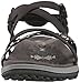 Skechers Women's Regga Slim Keep Close Gladiator Sandal,black,10 M US
