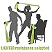 LIGHT TENSION EXERCISE RESISTANCE BANDS - Home Gym Fitness Equipment. Ideal for Physical Therapy, Strength Workout, Theraband, Pilates, Beachbody, Yoga, Mat, Rehab, Seated | LATEX-FREE | 6.5ft