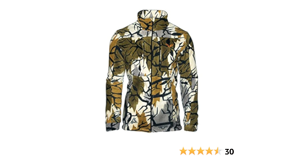 predator camo stealth fleece jacket