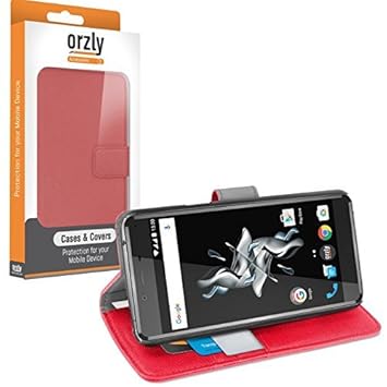 Orzly® - Multi-Functional Wallet Stand Case für OnePlus X SmartPhone / Handy (Dual SIM 2015 Modell - OxygenOS UI Version) - S