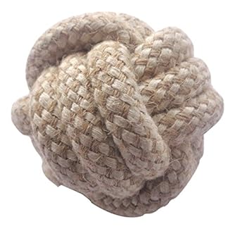 Suraj Chain Smart Doggie Ball Made Cotton Chewable - Color Free