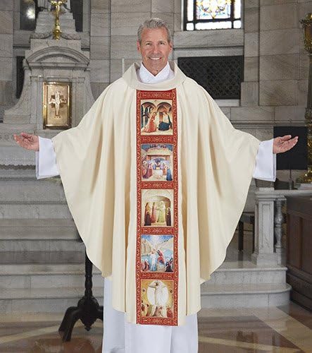 Christian Brands Church Supply YC982 Life of Christ Chasuble
