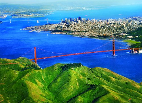 EuroGraphics Golden Gate Bridge, California Puzzle (1000-Piece)