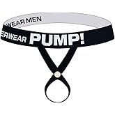 Kinizpl Men's Thong G-string Mens Underwear JockStrap Personalized Stretch Seamless Athletic Supporters with Removable Sexy Fashion Underwear Black ﻿